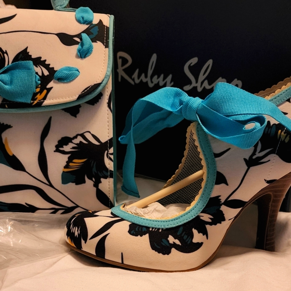 Ruby Shoo purse and shoes